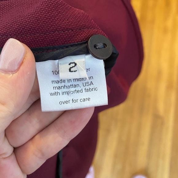 Rachel Comey Burgundy top - Picture 5 of 6